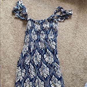 Off the shoulder maxi dress!